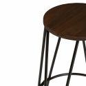 Jakkara \'Rustic\' 75cm - Puu/Teräs