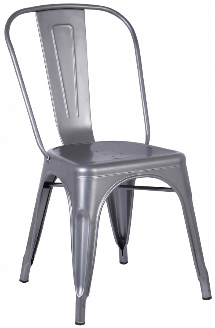 Tuoli \'Montmartre\' - Teräs Matt ryhmässä Huonekalut / Istumakalusteet / Tuolit @ Reforma (YD-H440B-silver)