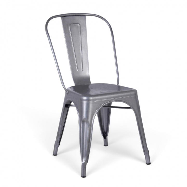 Tuoli \'Montmartre\' - Ter&auml;s Matt ryhmässä Huonekalut / Istumakalusteet / Tuolit @ Reforma (YD-H440B-silver)
