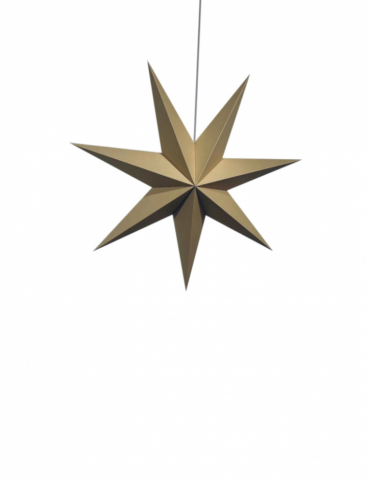 Adventtitähti \'Sally\' 60cm - Ruskea ryhmässä Valaistus / Valaisimet / Joulukoristevalot @ Reforma (advent-star-brown)