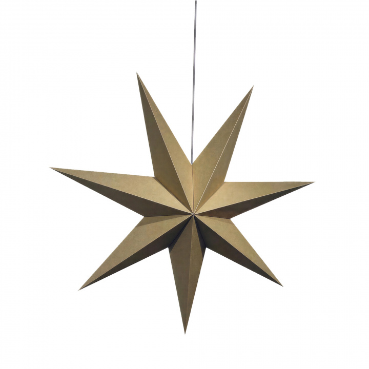 Adventtit&auml;hti \'Sally\' 60cm - Ruskea ryhmässä Valaistus / Valaisimet / Joulukoristevalot @ Reforma (advent-star-brown)