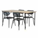 Ruokaryhmä \'Kungsholmen Hornstull\' - 1 Pöytä & 4 Tuolia